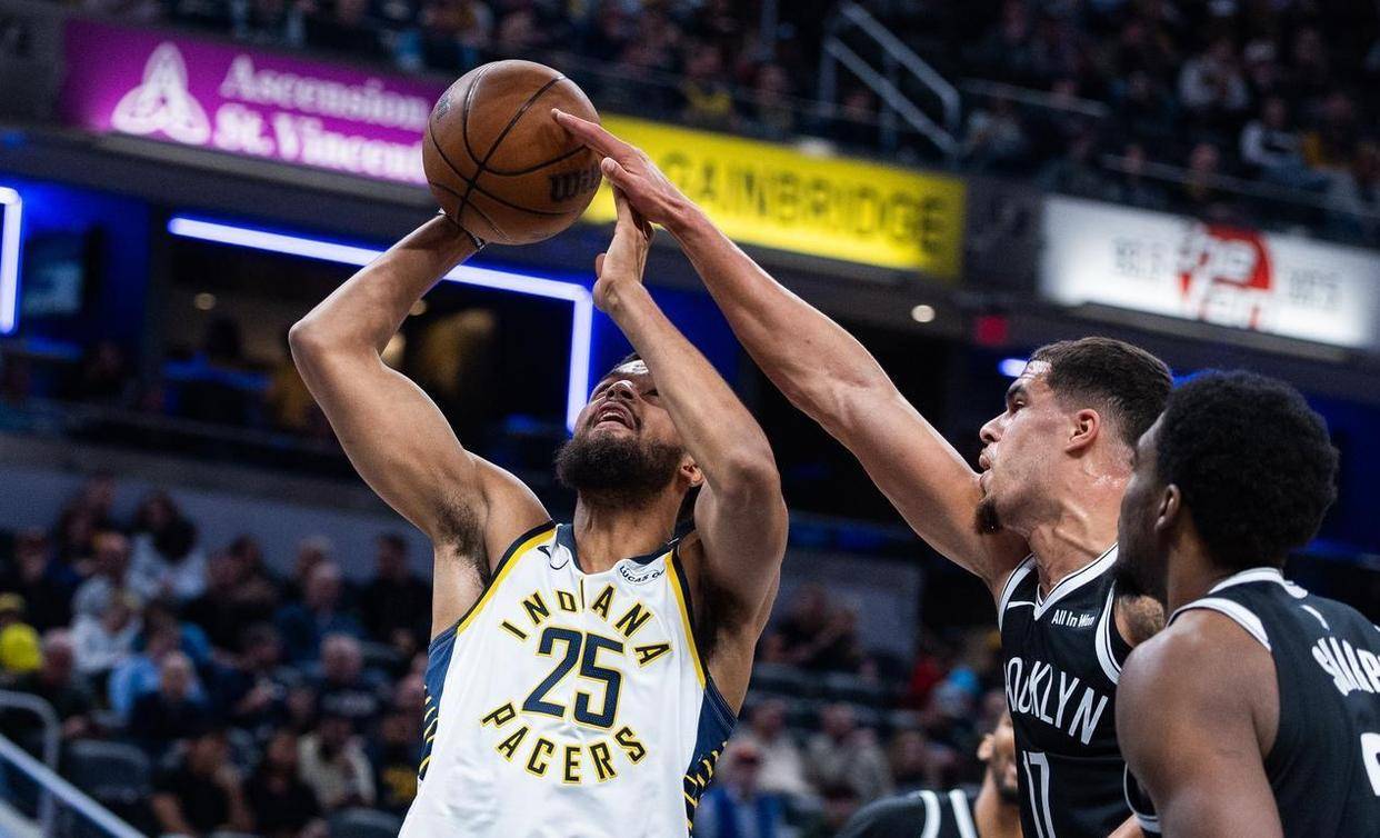 篮网逆转步行者，乔治·希尔高光表现的简单介绍